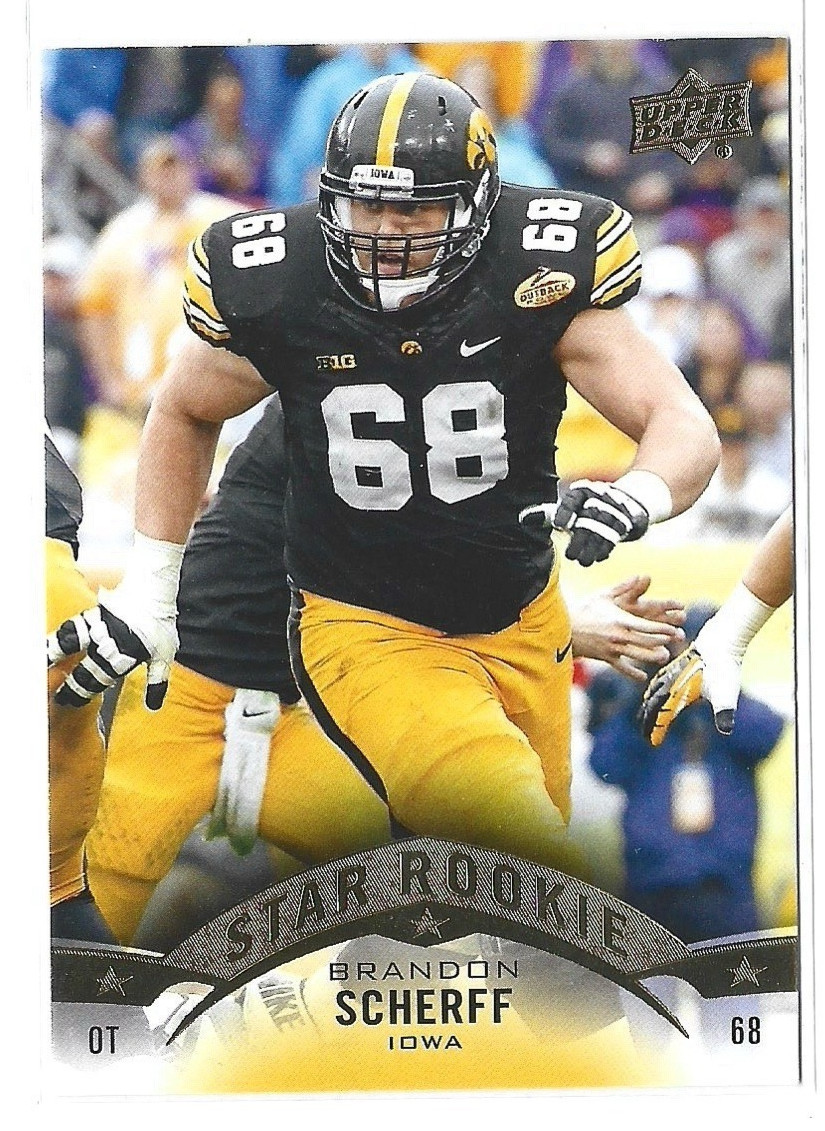 Brandon Scherff Upper Deck #56 Base