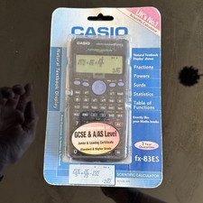 Image of Casio FX-83ES Scientific Calculator Black Brand New And Sealed