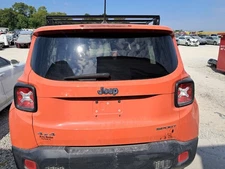 Used Right Inner Tail Light Assembly fits: 2016 Jeep Renegade inner silver bezel