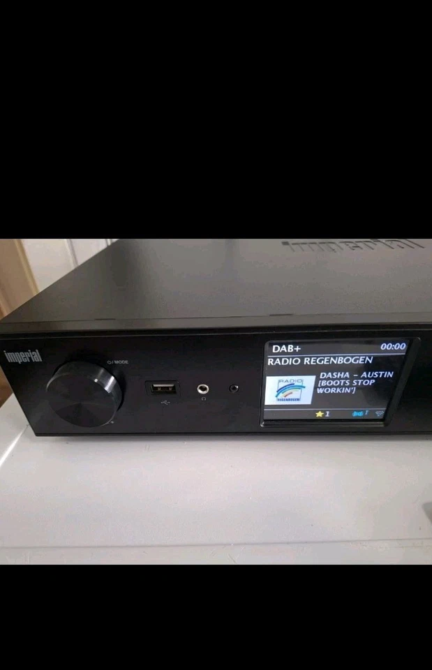 Imperial Dabman i550 DAB+ UKW Radio Internetradio Schwarz Wlan Neuwertig  - Bild 2 von 4
