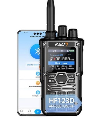 KSUN Ham Radio, 10W High Power Walkie Talkie Long Range Handheld Way Radio, A...
