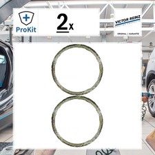 2x ORIGINAL® Victor Reinz 71-12904-00 Dichtung, Abgaskrümmer für BMW 5 i3