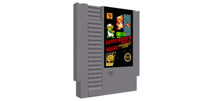 Super Mario Bros 2j The Lost Levels Nintendo NES Game Cartridge Famicom English