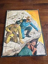 The Lone Ranger Picture Puzzle Vintage Western Jigsaw Preassembled Board Puzzle
