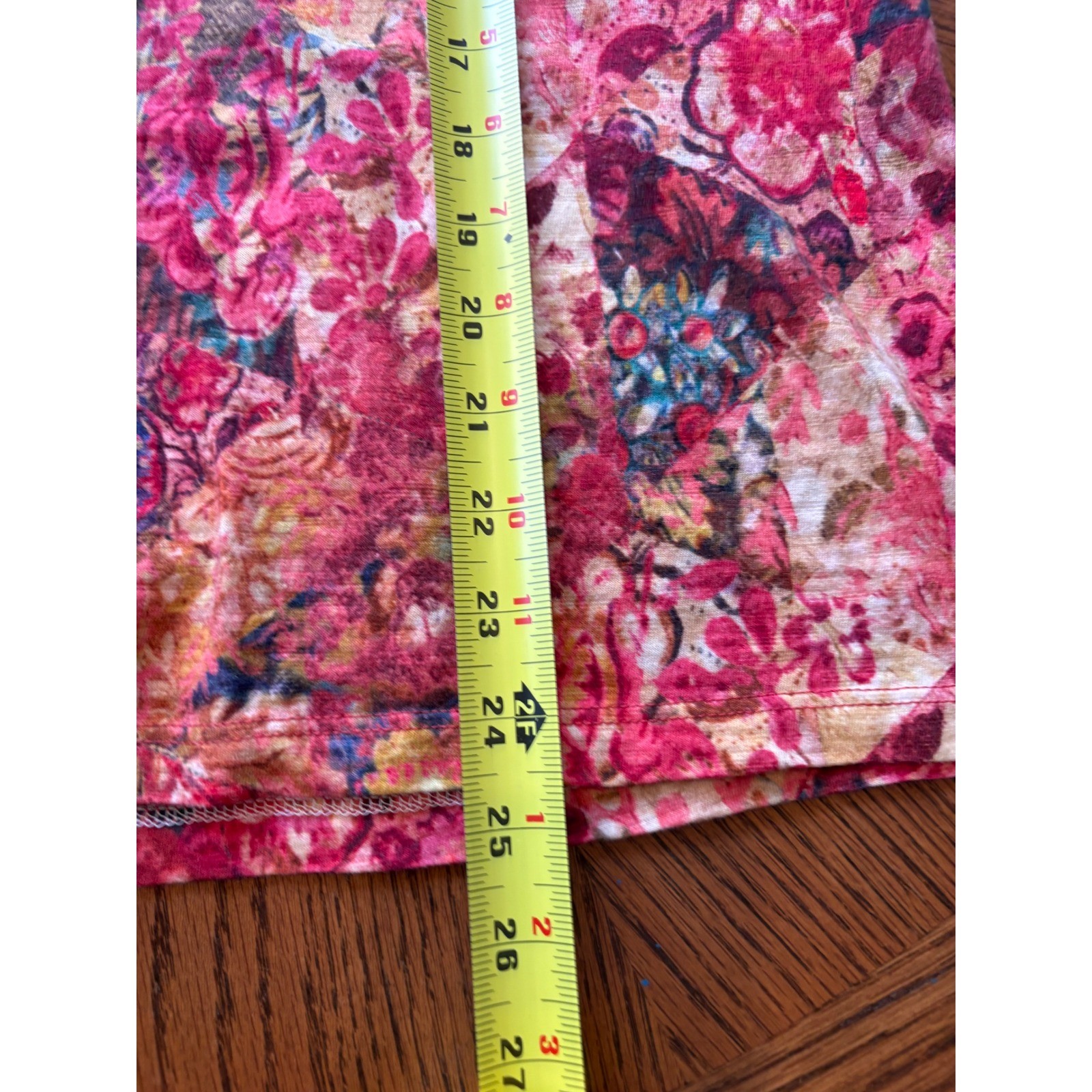 Peruvian Connection Red Floral Patchwork Cotton S… - image 5
