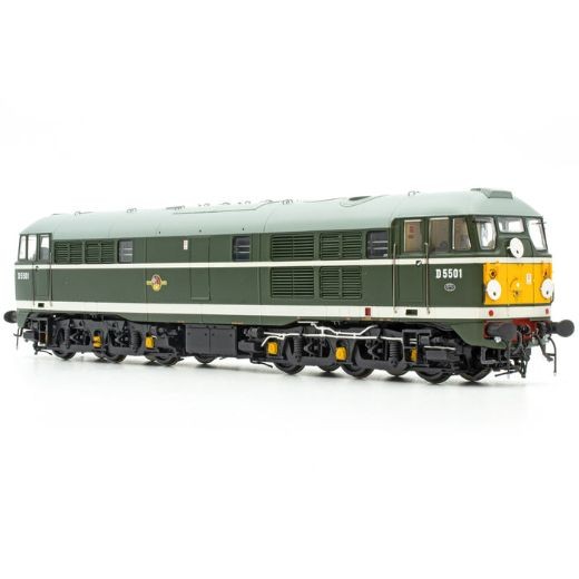 Accurascale ACC3183-DCC Class 30 D5501 BR Green DCC Sound OO Gauge
