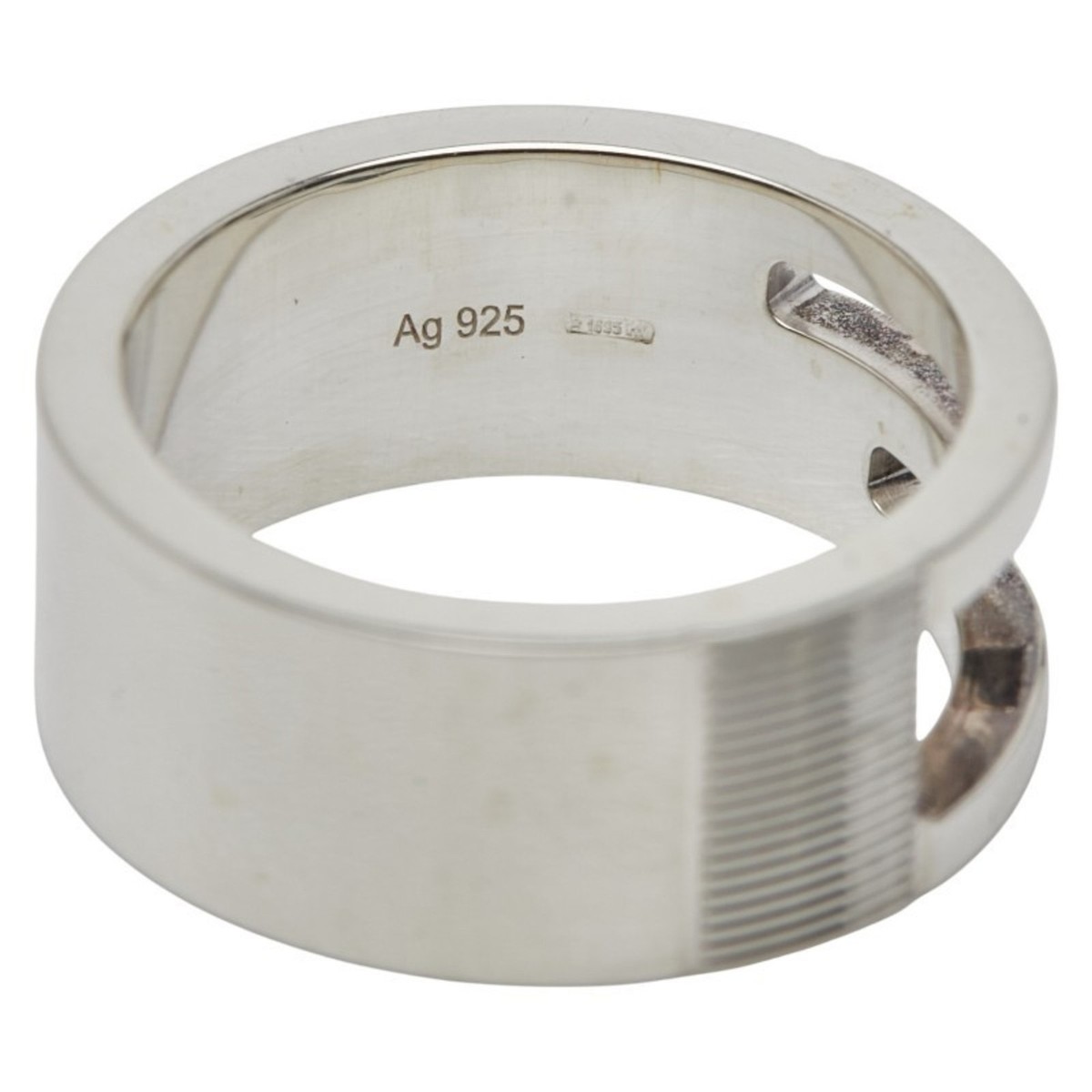 Gucci Cutout G Ring #12 SV925 Silver Women's GUCCI 6.5 GZl1dngk | eBay