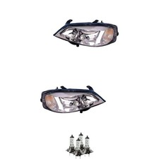 Scheinwerfer Set H7/H7 für Opel Astra G Stufenheck CC Caravan inklusive Lampen
