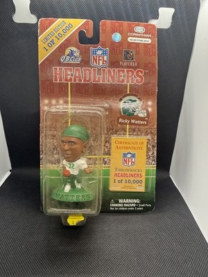 Ricky Waters Philadelphia Eagles NFL Throwbacks Collection Headliners Figure!!!