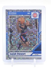 ISAIAH STEWART 2024-25 DONRUSS BLUE DISCO /75 #173 PISTONS BASKETBALL Q7023
