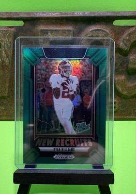 2025 Panini Prizm Draft Picks - New Recruits Ryan Williams #23 Green Prizm (RC)