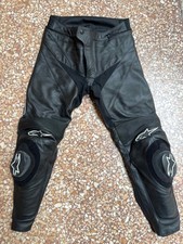 Pantaloni moto Alpinestars Apex leather pants – taglia 52 EU / 36 USA.