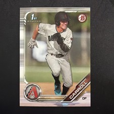 Corbin Carroll 2019 Bowman Draft  #BD-125 1st