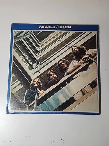 The Beatles 1967 - 1970 Double Vinyl LP - The Blue Album Capitol EX Record COND.