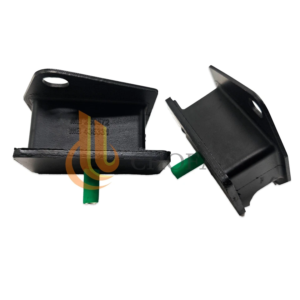 2PCS Set Front LH & Front RH Engine Motor Mounts for Dodge Ram 50 89-87 L4-2.0L Foto 4 de 4