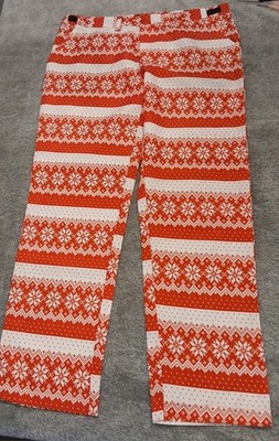Life Of The Party Ugly Christmas Pants Size XXL 42/34 - Make a Statement - EUC! 