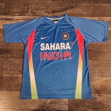 Nike Sahara India Cricket Team Jersey 2010-11 Mens Large Blue