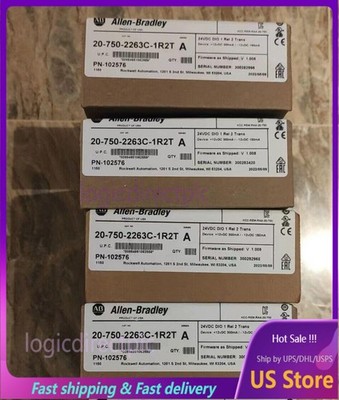AB 20-750-2263C-1R2T PowerFlex 750 24V Tran IO Option Module Fast Shipping 1pcs