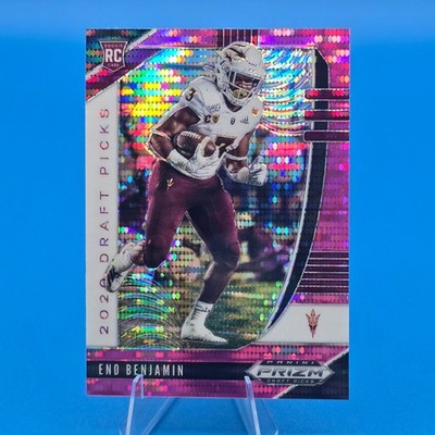 Eno Benjamin - #119 - 2020 Prizm Draft Picks - Rookie - Pink Pulsar