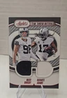 2024 Panini Absolute Football Maxx Crosby / Davante Adams #TTM-LV