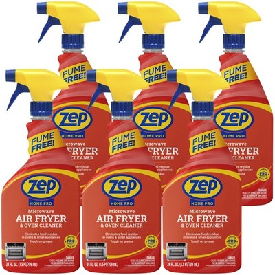 Zep Home Pro Fume-Free Air Fryer and Microwave Cleaner - 24 oz (Case of 6) -