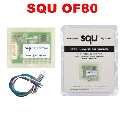 Car Emulator SQU OF80 Signal Reset Immo off Seat sensor Tacho Diagnostic Tool