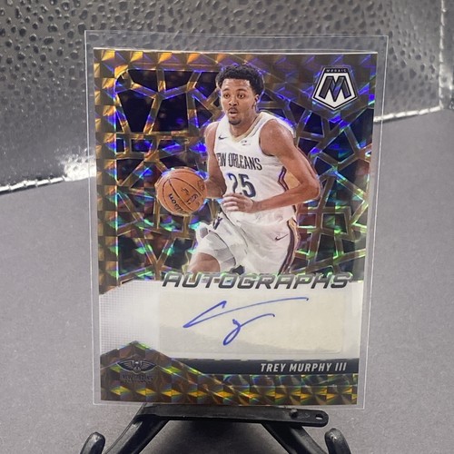 2024-25 Panini Mosaic Trey Murphy III Autografo Bronzo Prizm #50/75