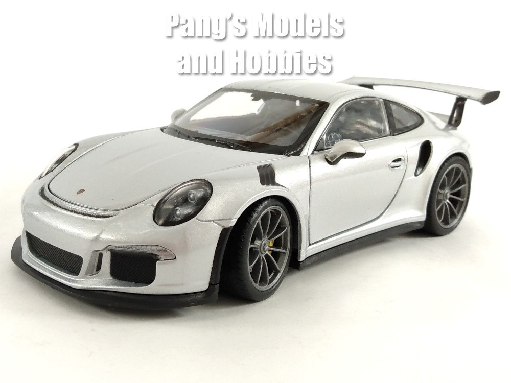 2016 Porsche 911 GT3 RS 1/24 Scale Diecast Model by Welly - SILVER
