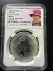 2023 G.Britain S£2BritanniaQE II ObverseMS 69Final OE II Britannia