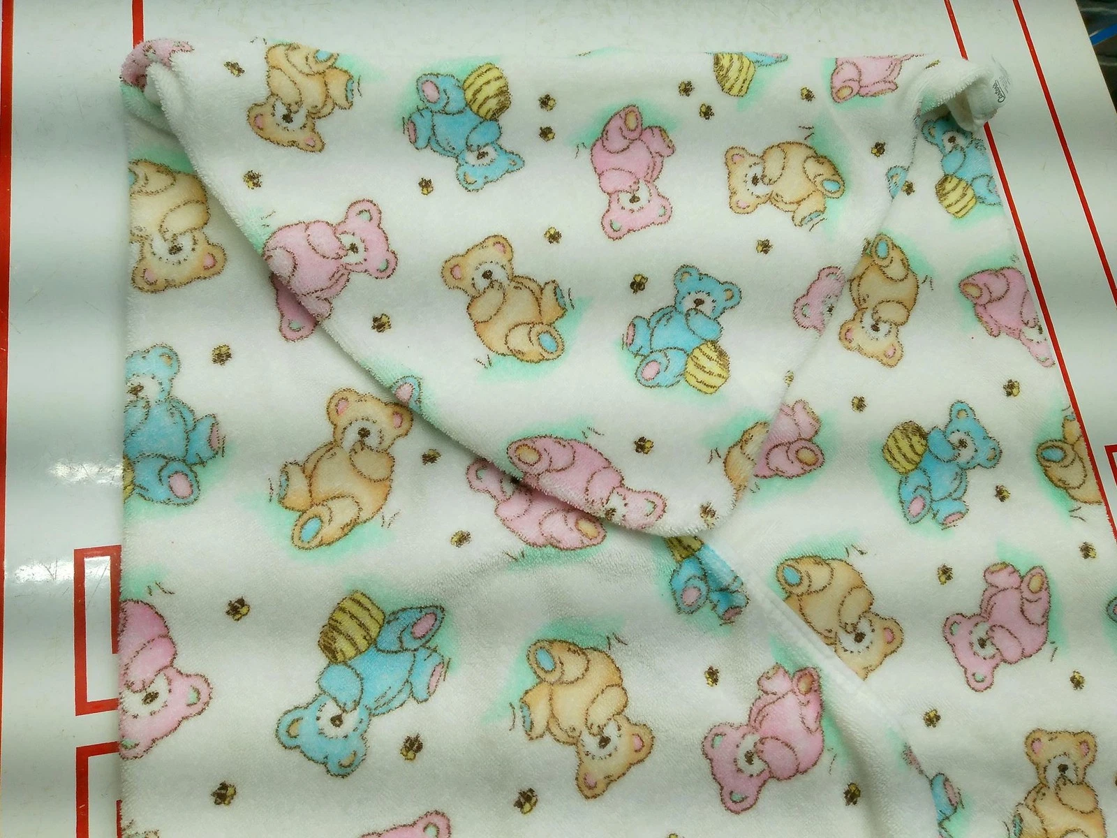 Carters Classic Vintage Baby Hooded Towel Poncho Honee Bears Unisex