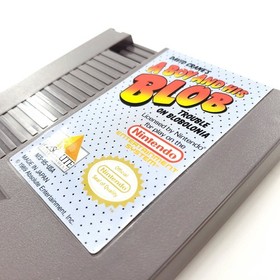 A Boy and His Blob Nintendo NES autentico con manuale etichetta immacolata testato funzionante