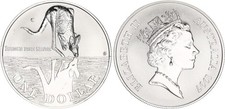 Australia 1 Dollaro 1997 Canguro 1oz Argento St, Macchia 138171
