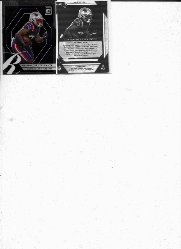 2021 Panini Donruss Optic - The Elite Series Rookies Autographs Rhamondre...