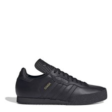 Adidas Samba Super Black Trainers UK 7 - 12 may have damaged box