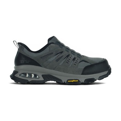 Skechers Men's Skech-Air Envoy - Delegator Charcoal Composite Toe Slip-On Wor...