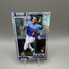 Topps 2026 Series 1 Ryan Ritter 75th Anniversary Rookie #18 Rockies Baseball