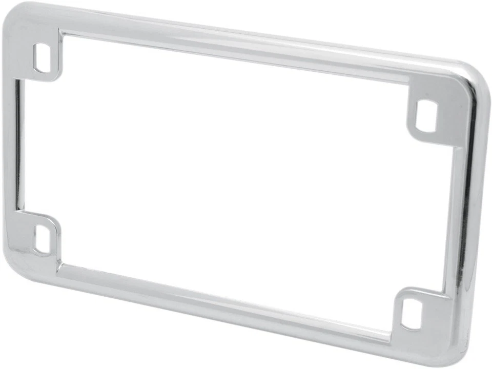 Marco Ribeteado Cromo para Placa Matricula Americana 178 x 102mm (7" x 4") - Imagen 4 de 4