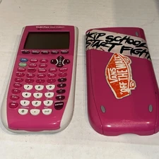 Texas Instruments TI-84 Plus Silver Edition Graphing Calc Pink FOR PARTS C2