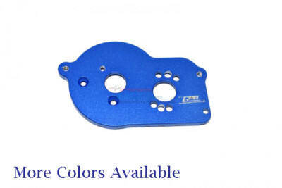 For LOSI-Mini-T 2.0-ALUMINUM MOTOR MOUNT PLATE WITH HEAT SINK FINS - 1PC SET