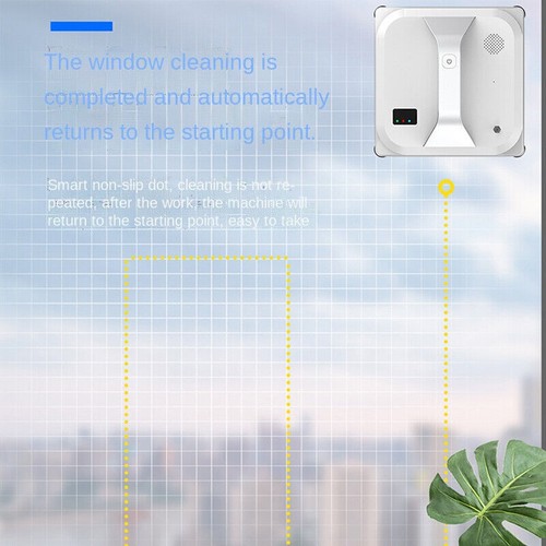New Home Window Cleaner 24V Remote Control Intelligent Glass Clean Bot Anti-fall - Bild 14 von 19