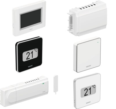 Uponor PULSE Regelung Kabellose Raumtemperaturregelung für Flächenheizung