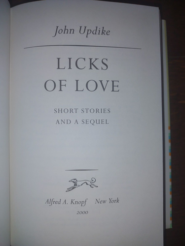 3 HC John Updike Books --- Licks of Love / Brazil / Roger's Version - Picture 10 of 11