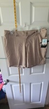 Panama Jack Swim Trunks Adult 38 Tan Hybrid Board Shorts Bathing Suit Surf Mens