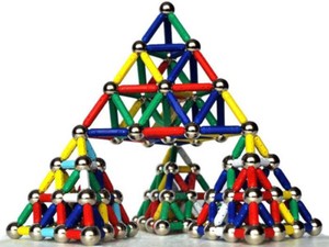 Magnetbaukasten Xxl 560 Tlg Magnetset, Magnetspielzeug Magnet Baukasten Neu  | Ebay