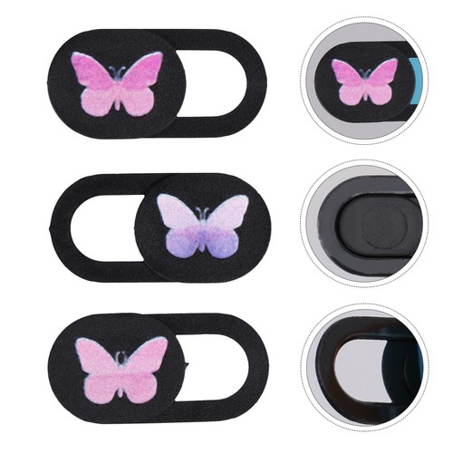 3pcs Webcam Security Slider Privacy Camera Cover Webcam Slider Laptop Lens Cover - Photo 2/12
