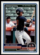 Gavin Grahovac 2023 Panini Stars & Stripes Rookie Card RC #50 USA 18U National