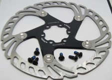 Bike & bicycle floating rotor replacement  180mm. Compatible with 6 Bolts.