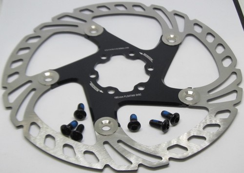 Bike & bicycle floating rotor replacement 203 mm. Compatible with 6 Bolts. - 第 1/2 張圖片