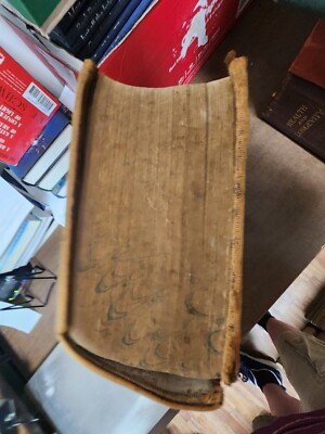 Webster's International Dictionary 1898 Leather Bound Authentic
