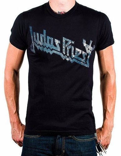 T-Shirt Judas Priest Rocka Rolla klein schwarz offiziell lizenziert Heavy Metal neu - Bild 2 von 2
